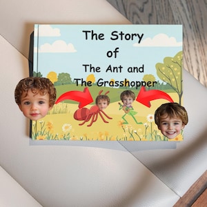 Personalisiertes Bilderbuch für Kinder, Personalisiertes Kinderfotobuch, Einzigartiges Andenken, Geschenk für Kinder, Personalisiertes Bilderbuch, Personalisiertes Babybuch