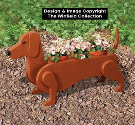 Patterns Only Dachshund Flower Pot Planter Plan - Etsy Patterns Only Dachshund Flower Pot Planter Plan - Etsy