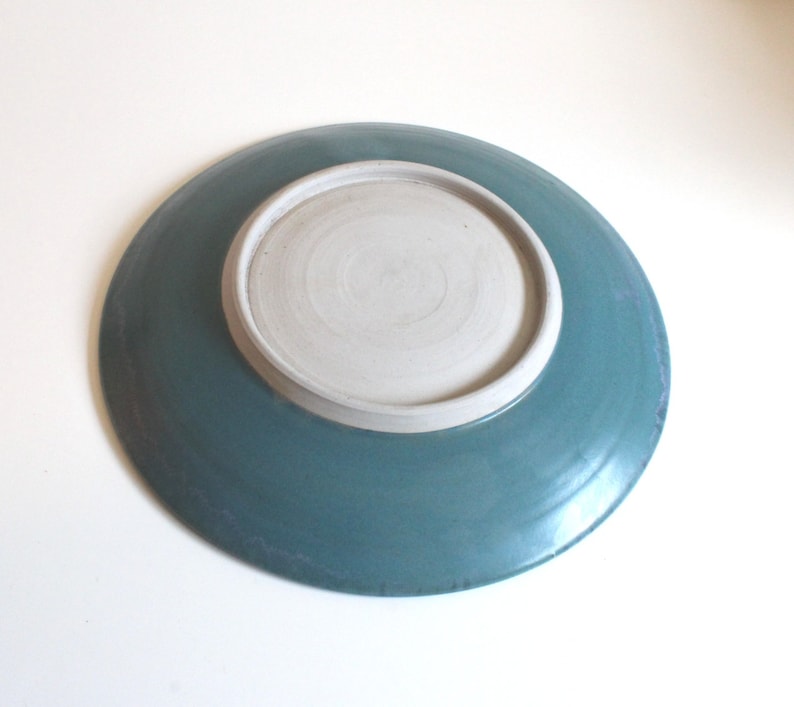 Pristine Studio Pottery Display Plate by K. Franklin Signed Etsy