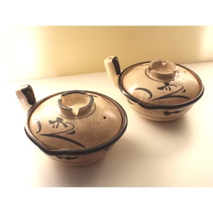 Dangozai Premium Earthenware Hot Pot with Lid (Small / Medium