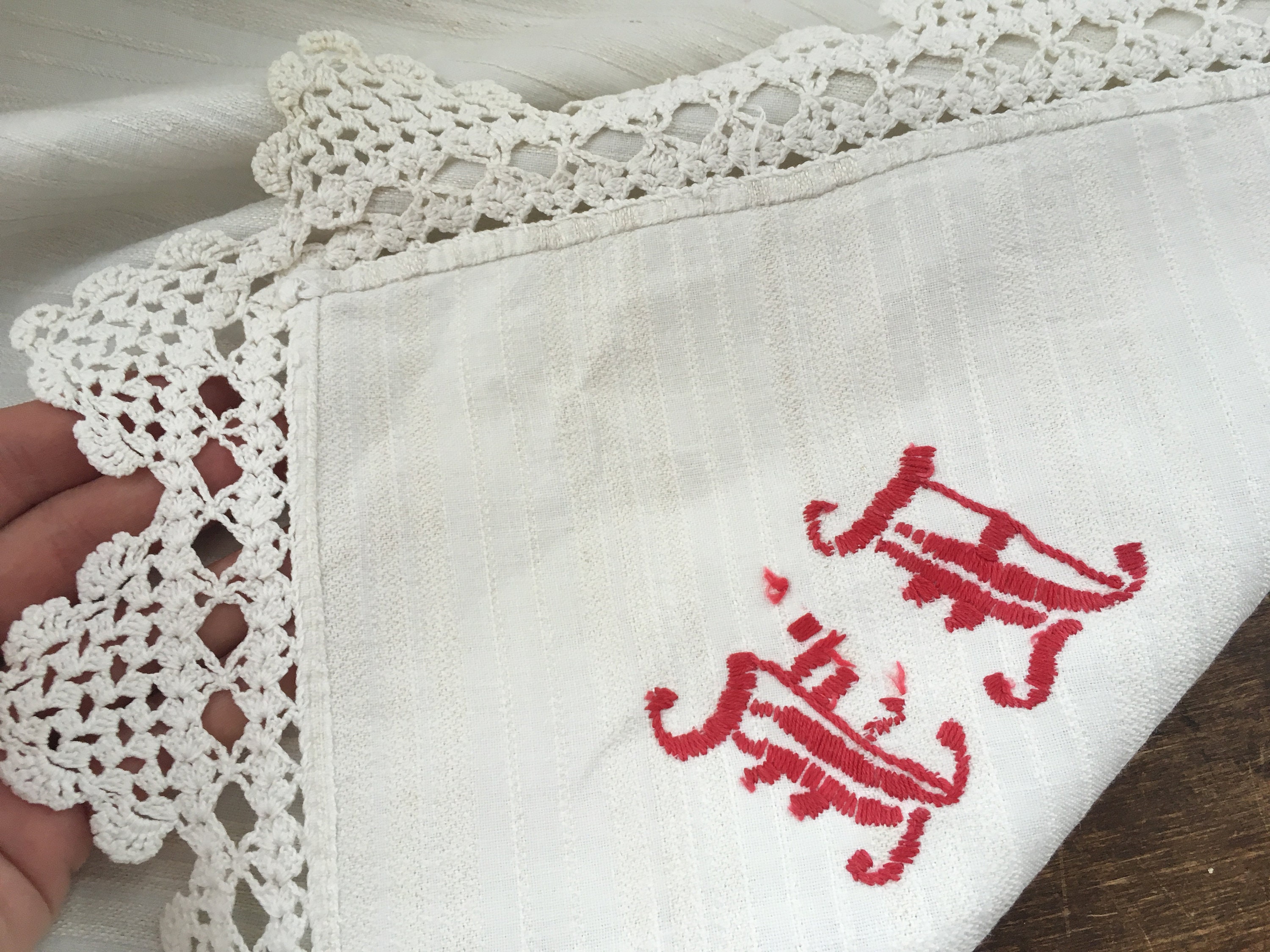 From Sweden＊Vintage linen Cloth・* From Sweden＊Vintage linen Cloth・* Vintage Linen Woven
