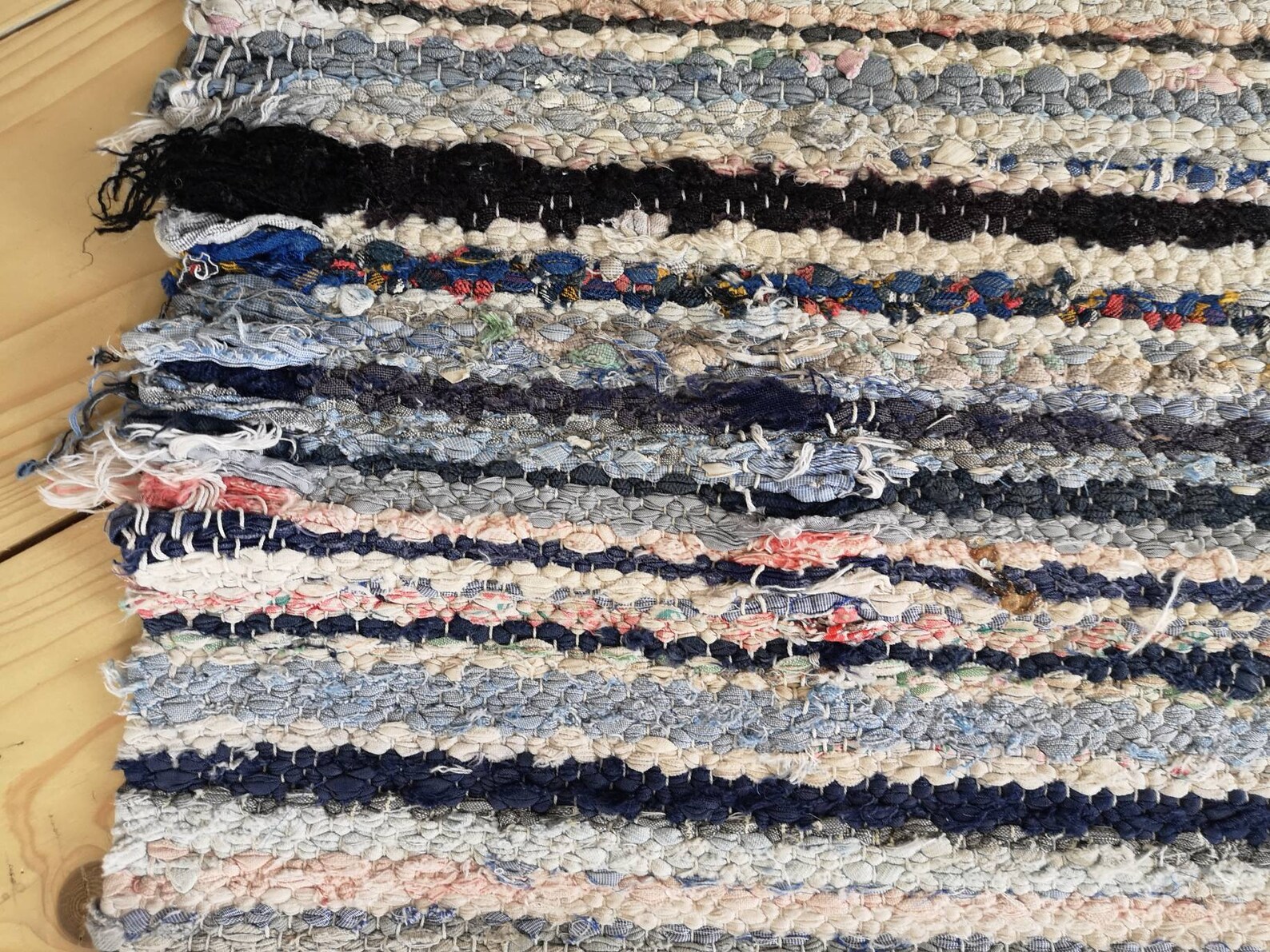 Schwedische Lappen Läufer gewebt Teppich Boden Läufer ...
