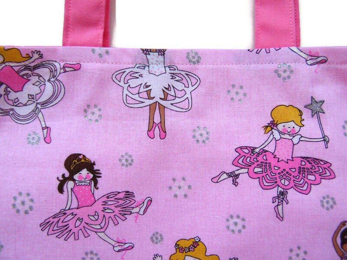 Ballerina Gift Bag Goodie Bag Small Book Tote Etsy