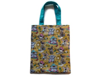 Dog Gift Bag, Summer Dog Gift Bag, Goodie Bag, Favor Bag, Dog Adoption Gift