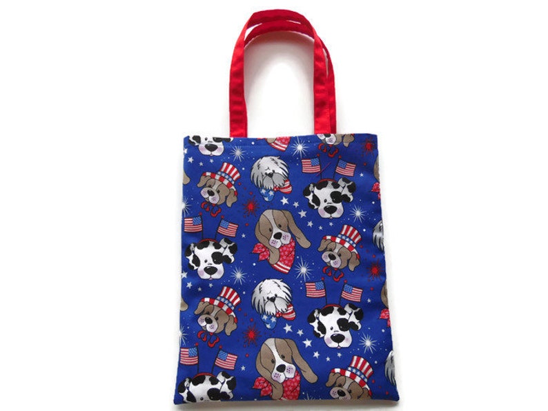 Patriotic Dog Bag