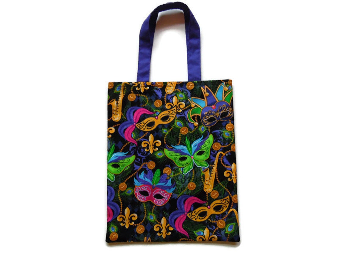 Mardi Gras Gift Bag Goodie Bag Favor Bag Etsy