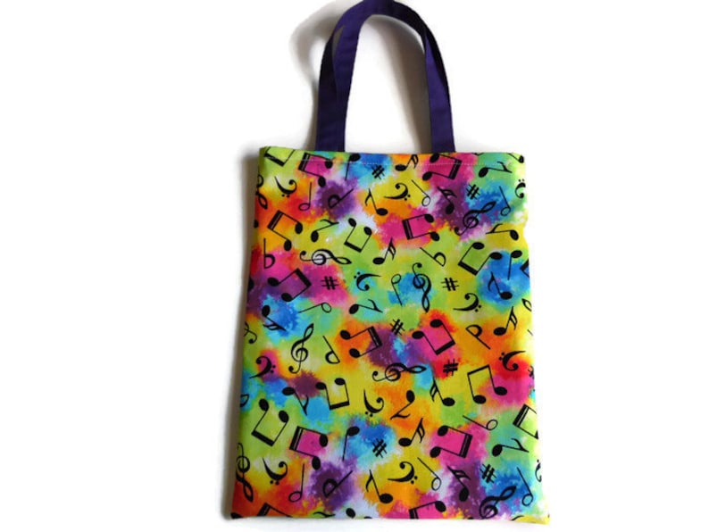 Music Note Handle Gift Bag