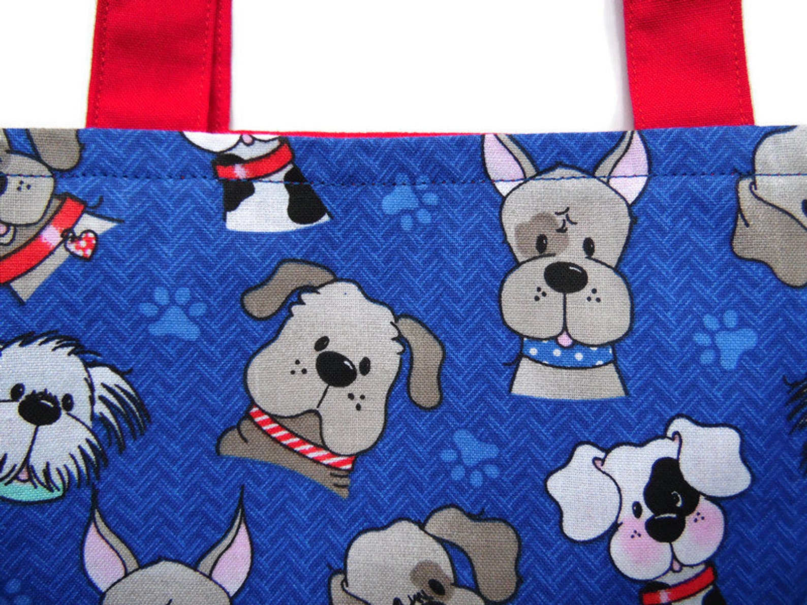 Dog Gift Bag Goodie Bag Small Book Tote Etsy
