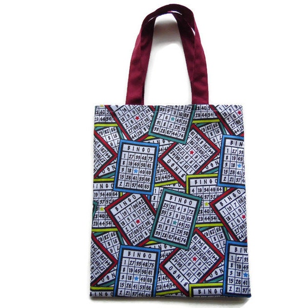 Bingo Gift Bag, Favor Bag, Goodie Bag