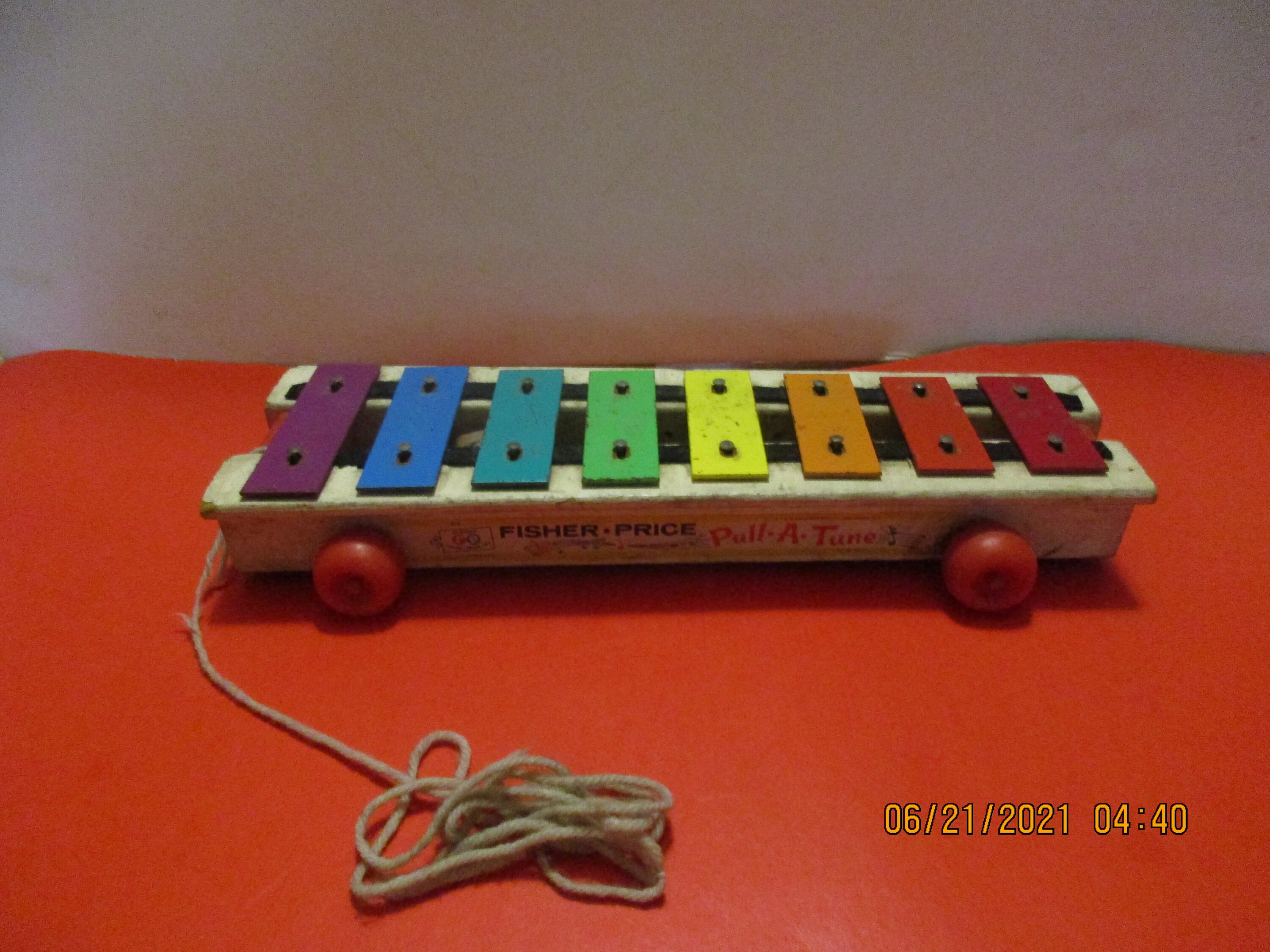 PullaTune FisherPrice musical pull toy circa 1960's Etsy