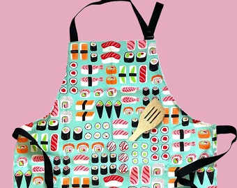 Sushi Organic Cotton Apron