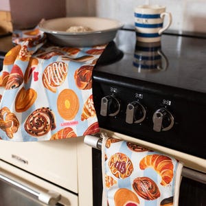 Bakery & Sweet Treats Organic Cotton Oven Gloves