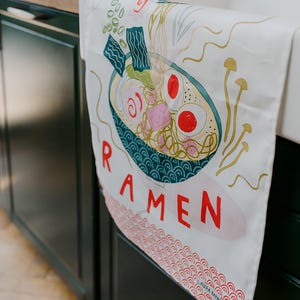Ramen Organic Cotton Tea Towel