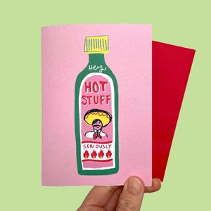 Cartão Hey Hot Stuff