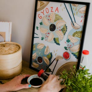 Gyoza print
