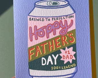 Hoppy Father's Day Craft Beer Card