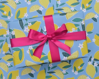 Sorrento Lemons Wrapping Paper