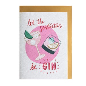Que les festivités commencent ! Carte GIN