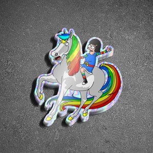 Tina Brite Holographic Sticker
