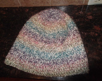 Soft Rainbow Beanie