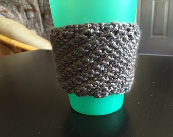 Grey Coffee Cozy