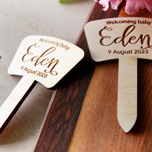 10 PCS Custom Cupcake Toppers, Name Toppers, Baptism Cupcake Toppers, Party favors, Wedding, Anniversary favors, Personalized party supplies