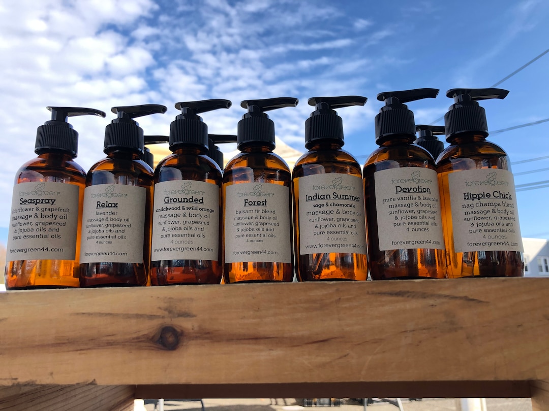Massage & Body Oil - Etsy UK