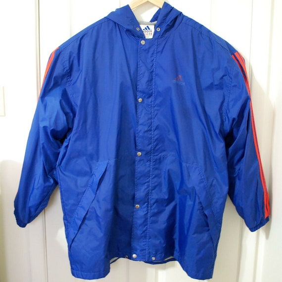 adidas blue orange jacket