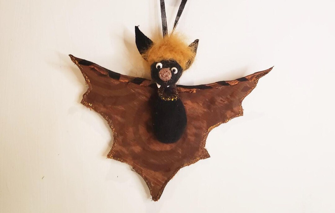 Handmade Copper Bat With Bendable Wings, Hanging Decoration - Etsy