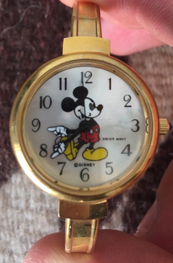 1980s mikey mouse watch original owner