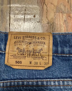 Levi's Orange Tab 505 - Etsy