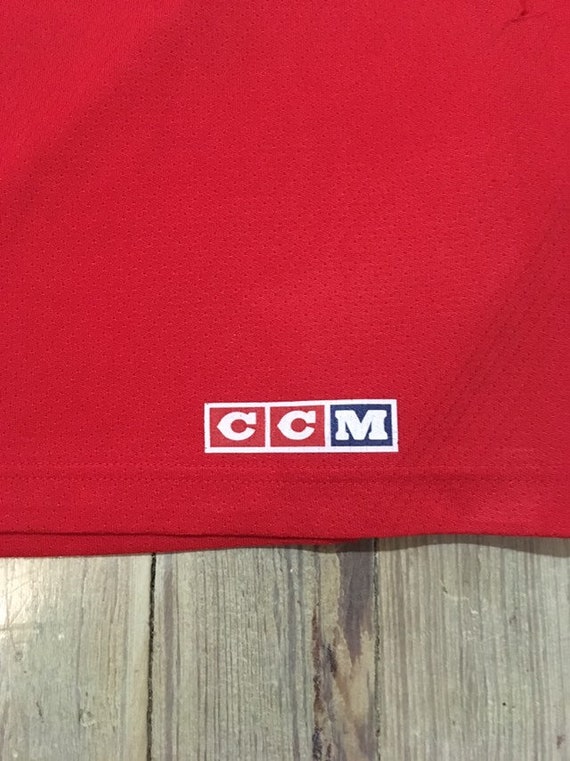 Vintage CCM hockey blank jersey - image 4