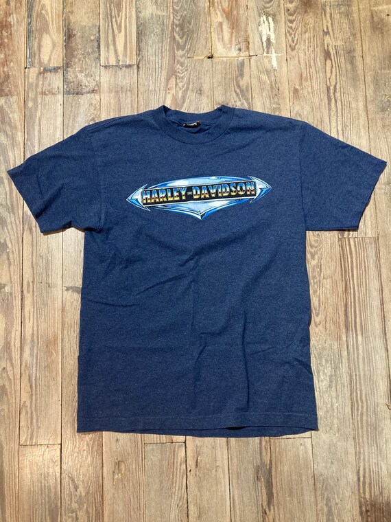 T-shirt Harley-Davidson – Midlothian Virginia – Rouge – 2XL – 100% Coton