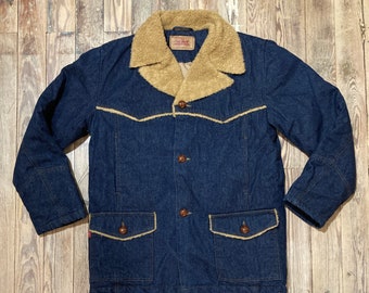 Levis Sherpa Blue Indigo Jacket