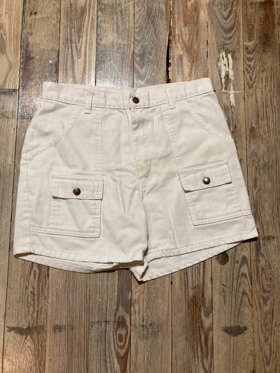 White field shorts