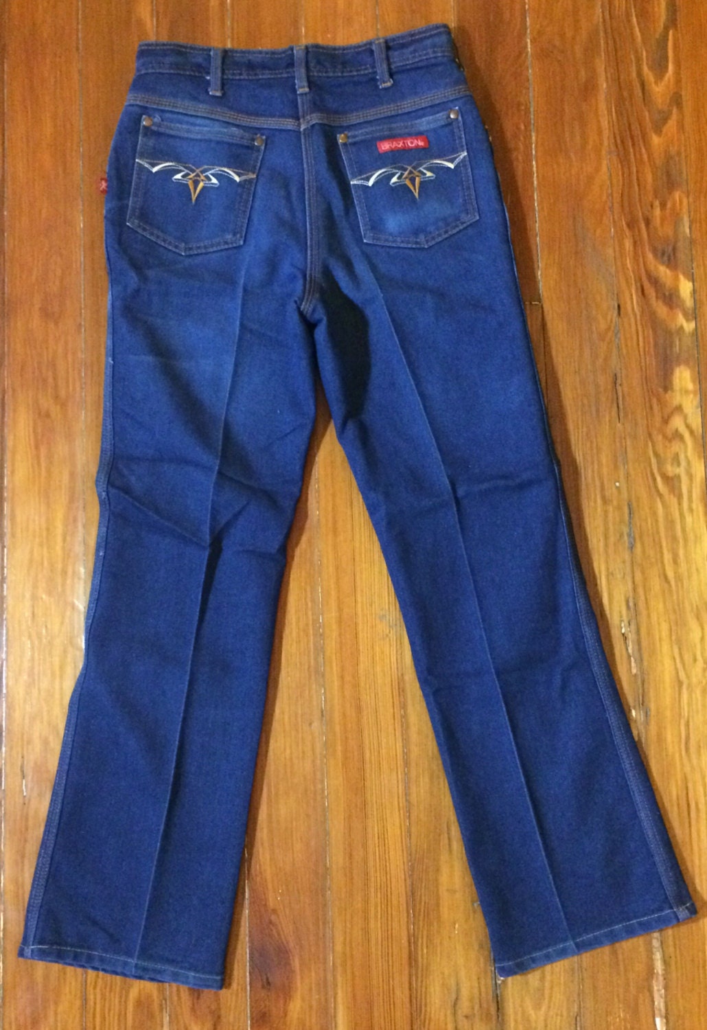 Vintage Distressed Braxton Jeans - Etsy