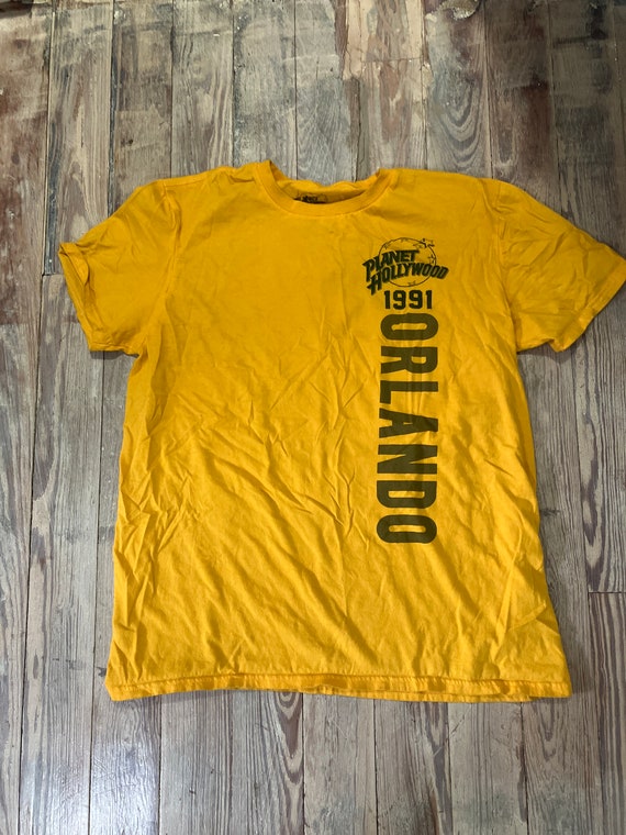 1991 planet Hollywood t shirt - image 1