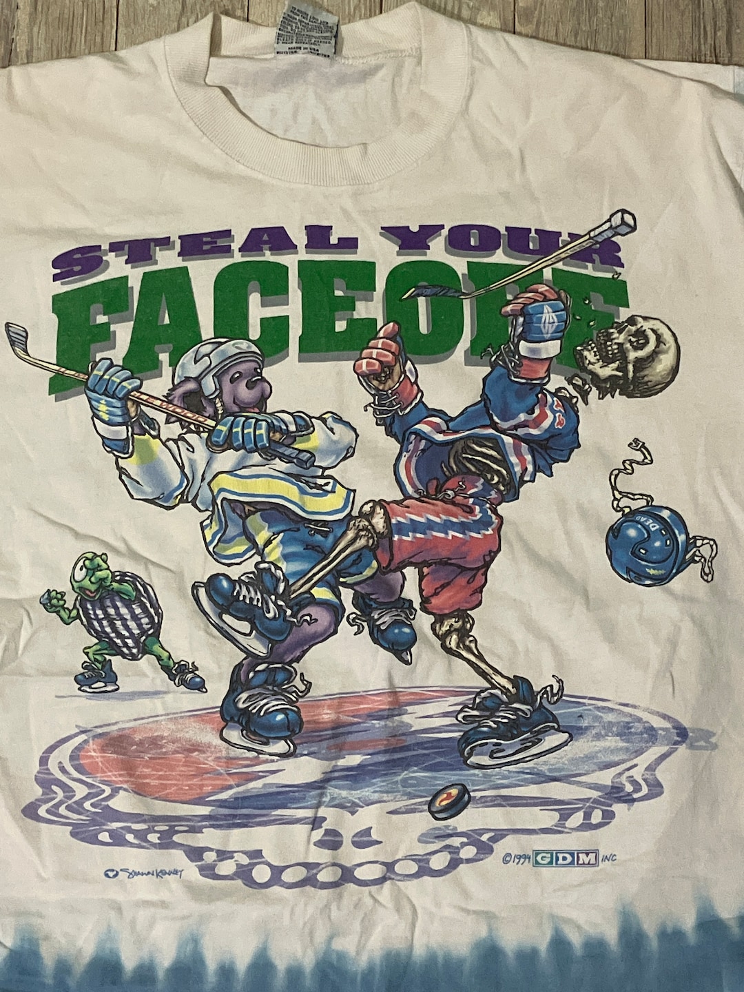 1994 Grateful Dead Steal Your Face off Tee - Etsy