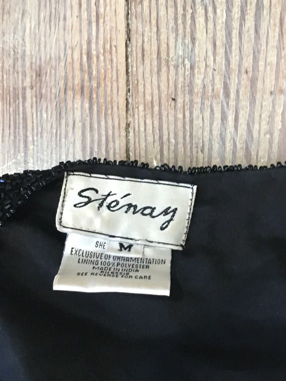 Black Sequined Blazer - Size Medium - image 2