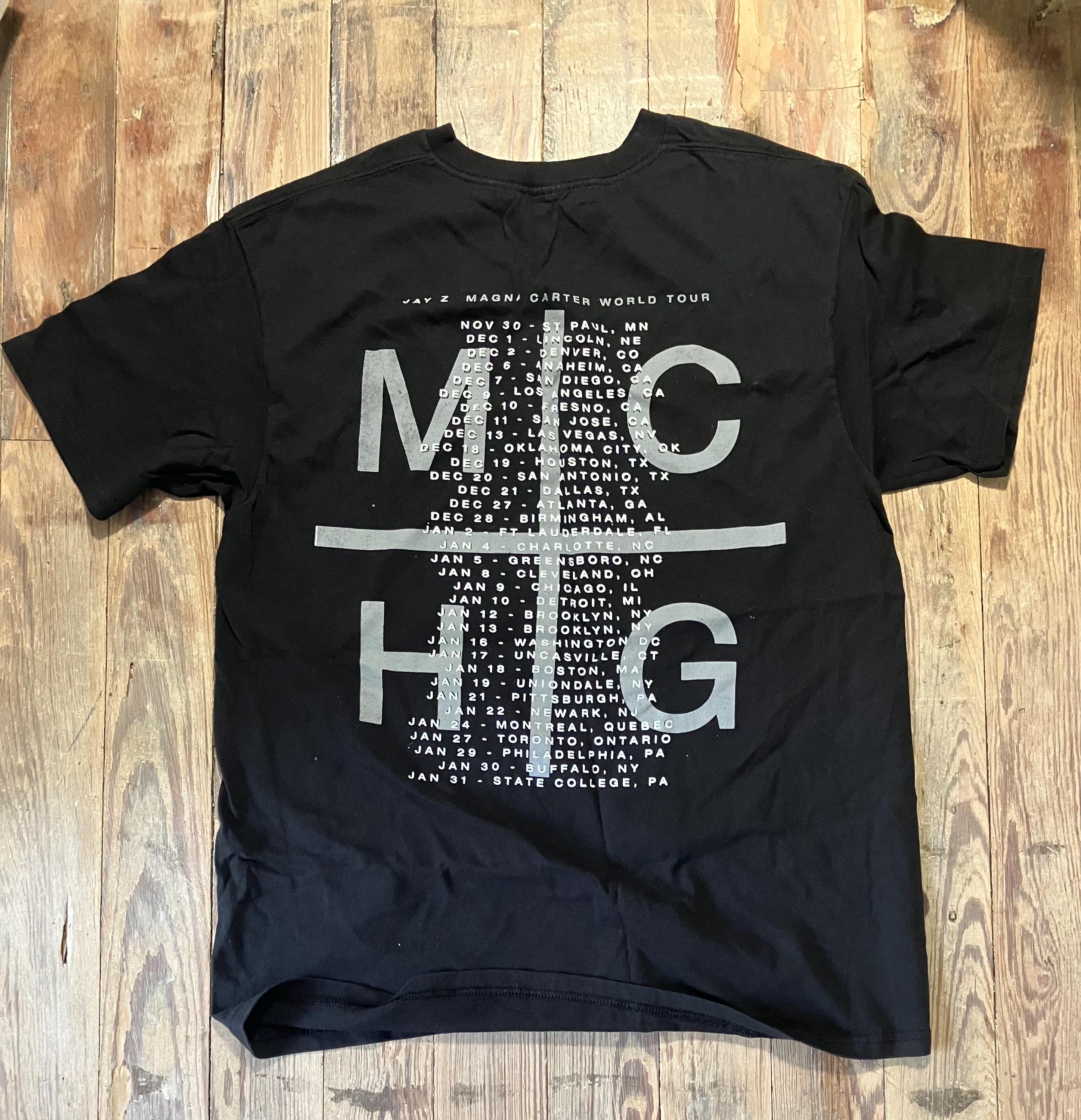 Jay Z Magna Carter Tour Tee - Etsy Israel
