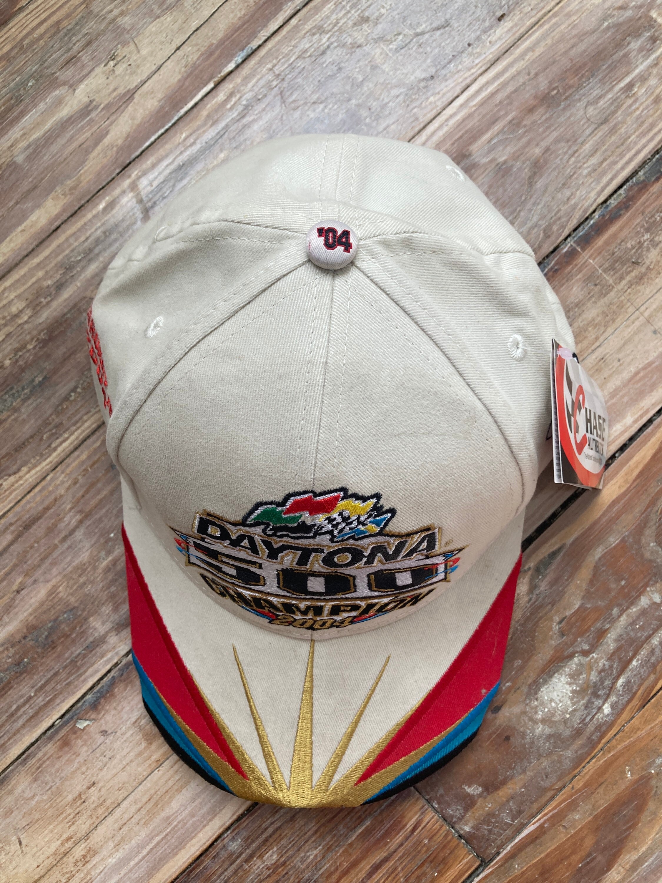 Casquette Vintage Cutter & Buck Chevrolet Daytona 500 (2004) - Noir/Rouge - Snapback