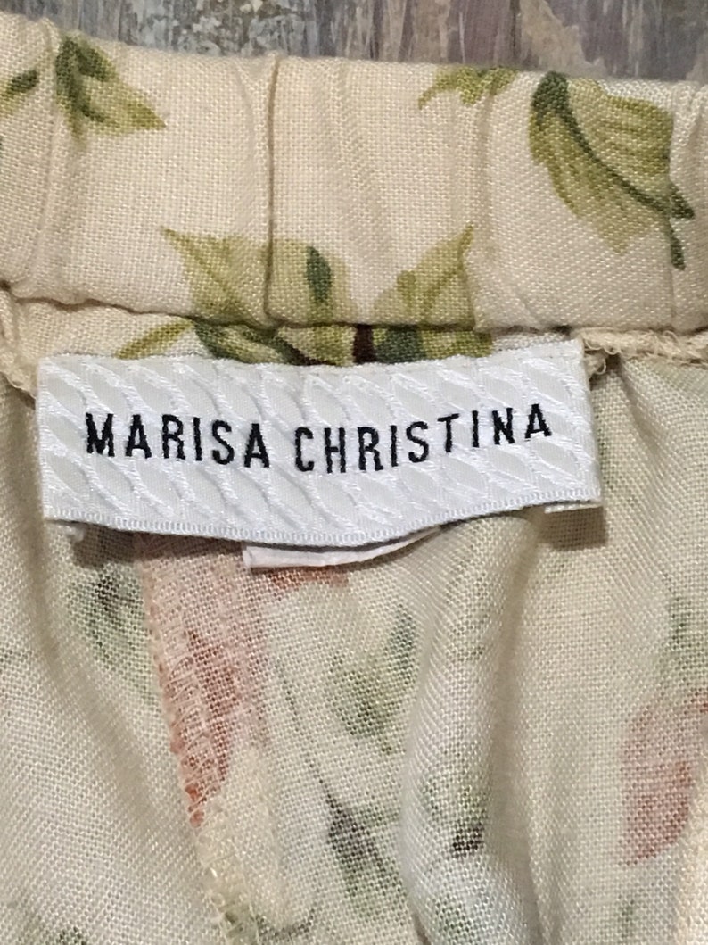 Floral vintage trousers image 4