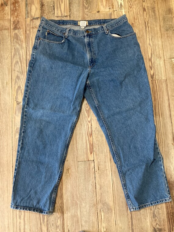 LL Bean relaxed jeans - image 4