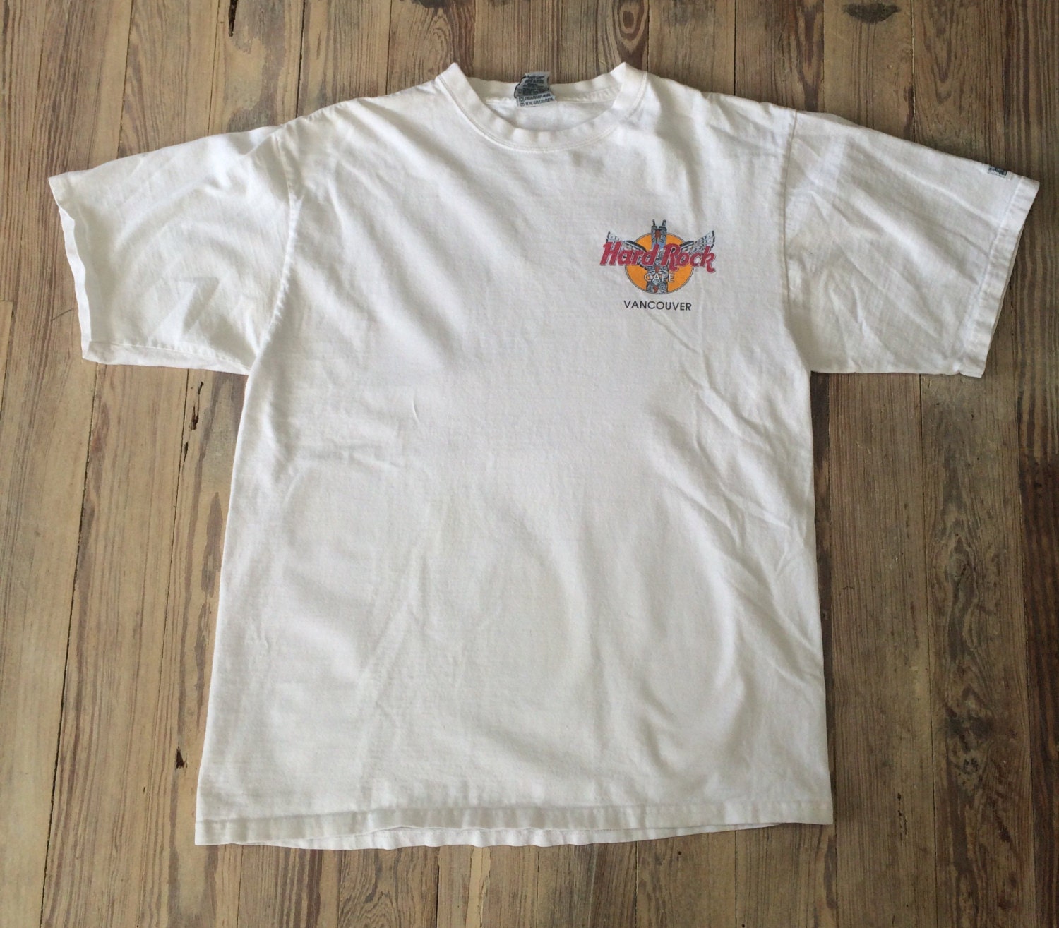 Hard Rock Cafe Vancouver T Shirt - Etsy