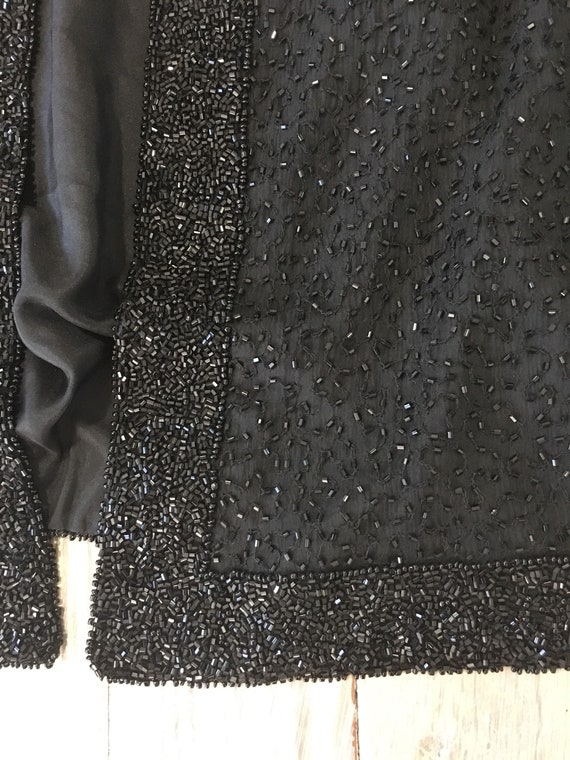 Black Sequined Blazer - Size Medium - image 3