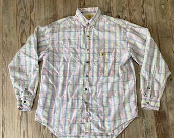 Duck head button up
