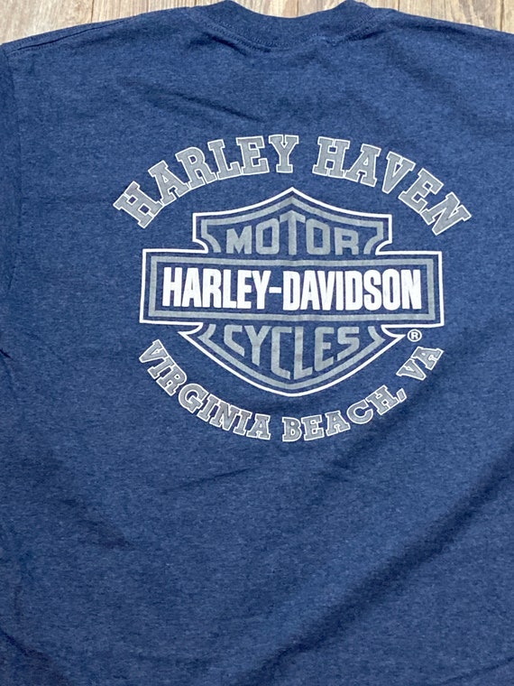 Harley-Davidson バージニアビーチ Tシャツ Harley Davidson Virginia Beach Tee - Etsy