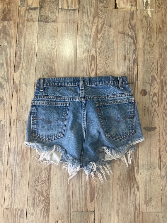 Levis orange tab jean shorts OOAK