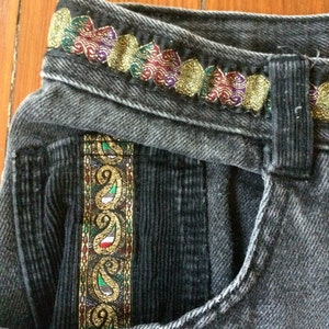 Black highwaisted GITANO jeans image 3