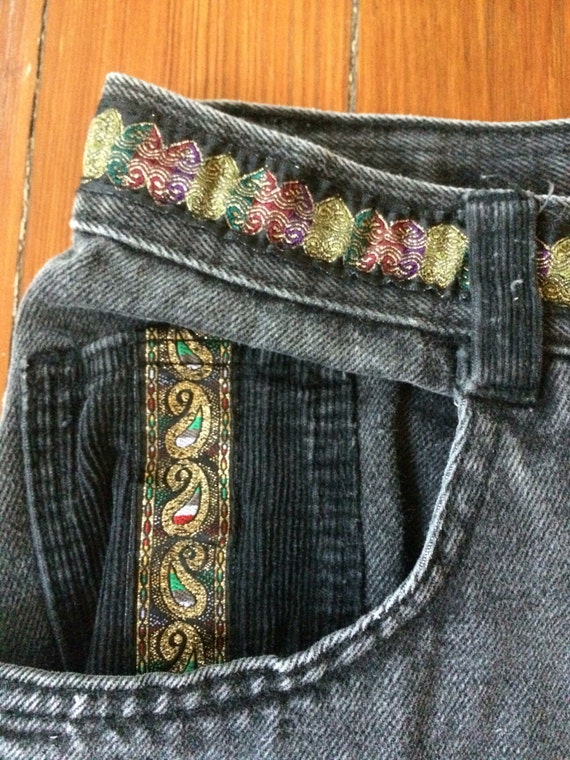 Black highwaisted GITANO jeans - image 3